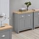 Modern Sideboard 2 Doors 3 Drawers Large Storage Unit Dining Room