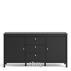 Modern Sideboard 2 Doors 3 Drawers Large Storage Unit Dining Room