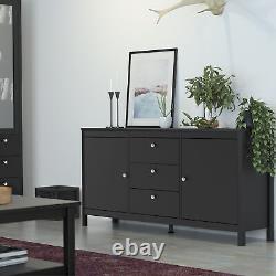 Modern Sideboard 2 Doors 3 Drawers Large Storage Unit Dining Room