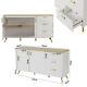 Modern Sideboard Buffet Cabinet Drawer Chest TV Stand Coffee Table Wood Cupboard