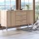 Morire Large Wide 2 Doors and 3 Drawer Sideboard- Oak Effect