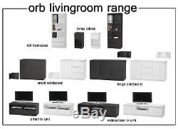 NEW Orb Modern Living Front Room Furniture Range in a Black & White Option