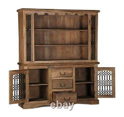 Natural Solid Sheesham Furniture Large Dresser (j48n)