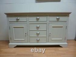New Chunky Linen & Cashew 2 Door 6 Drawer Large Sideboard DFS Furniture Store