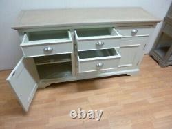 New Chunky Linen & Cashew 2 Door 6 Drawer Large Sideboard DFS Furniture Store