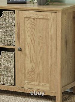 New Devon Large Sideboard Drawer Cabinet Oak Effect