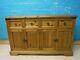 Next Solid Wood Large Mexican 4 Door / 4drawer Sideboard- Visit Our Warehouse
