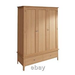 Nordic Oak Scandi Style Wardrobes, Chests of Drawers, Bedsides, Dressing Table