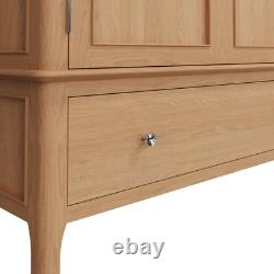 Nordic Oak Scandi Style Wardrobes, Chests of Drawers, Bedsides, Dressing Table