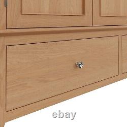 Nordic Oak Scandi Style Wardrobes, Chests of Drawers, Bedsides, Dressing Table