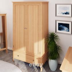 Nordic Oak Scandi Style Wardrobes, Chests of Drawers, Bedsides, Dressing Table