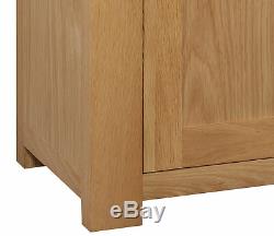 Oak 2 Door 3 Drawer Large SideboardWide Wooden Storage CabinetWood Cupboard