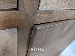 Oak Furnitureland Bali Solid Mango Wood Large Sideboard RRP £499.99