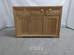 Oak Furnitureland Bevel Natural Solid Oak Large Sideboard RRP £449.99