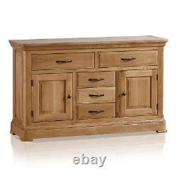 Oak Furnitureland Canterbury Natural Solid Oak Large Sideboard RRP £499.99