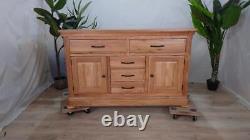 Oak Furnitureland Canterbury Natural Solid Oak Large Sideboard RRP £499.99