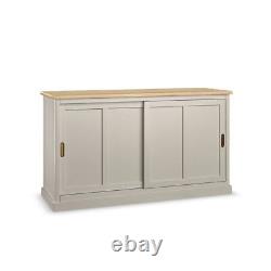 Oak Furnitureland Henley Natural Oak & Stone Large Sideboard RRP £549.99