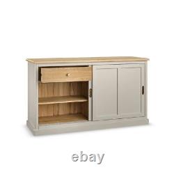 Oak Furnitureland Henley Natural Oak & Stone Large Sideboard RRP £549.99