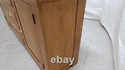 Oak Furnitureland Hercules Rustic Solid Oak Large Sideboard RRP £549.99