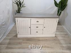 Oak Furnitureland Large Sideboard Solid Hardwood Brompton RRP £424.99