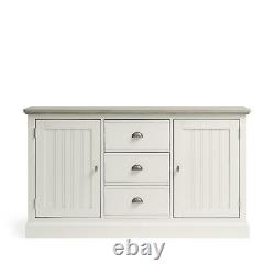 Oak Furnitureland Large Sideboard Solid Hardwood Brompton RRP £424.99