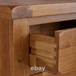Oak Furnitureland Large Sideboard Storage Unit Rustic Solid Oak RRP £394.99