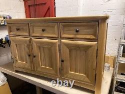 Oak Furnitureland Large Sideboard Storage Wiltshire Natural Solid Oak RRP £379