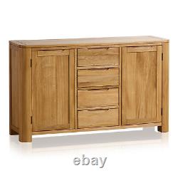 Oak Furnitureland Romsey Natural Solid Oak Large Sideboard RRP £429.99