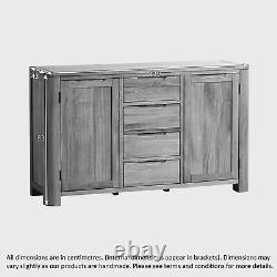 Oak Furnitureland Romsey Natural Solid Oak Large Sideboard RRP £429.99