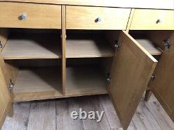 Oak Large 3 Door 3 Drawer Sideboard