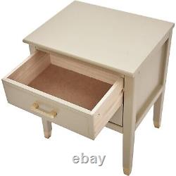 Palazzi Large 2 Drawer Bedside Table Clay