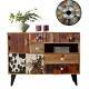 Patchwork Large Sideboard 4 drawer 3 door 1 open