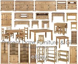 Premium Corona Solid Pine Mexican Style Living, Dining and Occasional Furniture