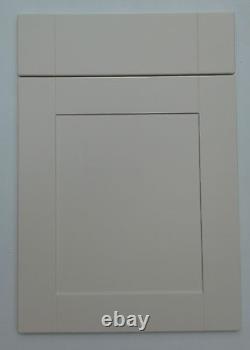 Replacement New Matt Cream Shaker Fitted Kitchen Unit Doors fit Howdens Kitchens