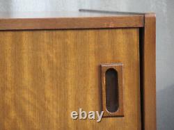 Retro 1960s Nathan Large Teak Sideboard with Sliding Doors & Three Drawers