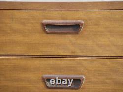 Retro 1960s Nathan Large Teak Sideboard with Sliding Doors & Three Drawers