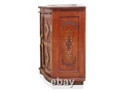 SOLID SHEESHAM WOOD 2 DOOR LARGE SIDEBOARD +4 Drawer Storage INDIAN FURNITURE UK