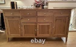 Sadie Oak Large Sideboard 4 Door 6 Drawer Rrp £709