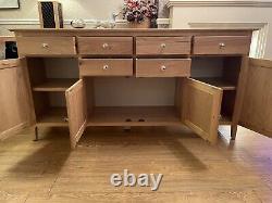 Sadie Oak Large Sideboard 4 Door 6 Drawer Rrp £709