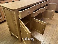 Sadie Oak Large Sideboard 4 Door 6 Drawer Rrp £709