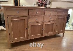 Sadie Oak Large Sideboard 4 Door 6 Drawer Rrp £709