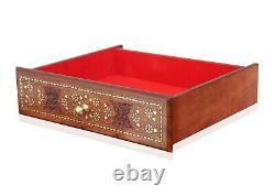 Sheesham Wood Large Sideboard Indian Furniture 2 Door +4 Drawer Cabinet Storage