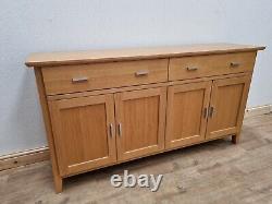 Sideboard 4 Drawer Large Storage Unit Sideboard Pine Buffet Hall Storage Used