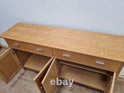 Sideboard 4 Drawer Large Storage Unit Sideboard Pine Buffet Hall Storage Used