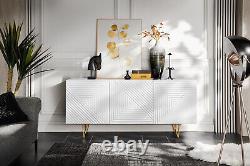 Sideboard Large Modern Living Room Furniture Display Cabinet Cupboard WHITE NEW