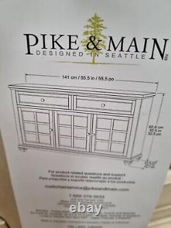 Sideboard Storage Unit Large Sideboard Buffet Hall Storage Pike & Main New