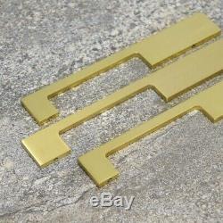 Solid Brass Gold Door And Drawer Cabinet Wardrobe Pull Handles Different Sizes