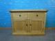 Solid Oak 2door 2dovetailed Drawer Large Sideboard / Tv Cabinet More Listed