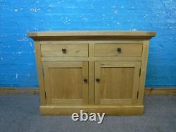 Solid Oak 2door 2dovetailed Drawer Large Sideboard / Tv Cabinet More Listed