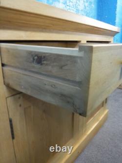 Solid Oak 2door 2dovetailed Drawer Large Sideboard / Tv Cabinet More Listed